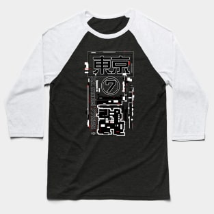 Tokyo 7 Techwear Baseball T-Shirt